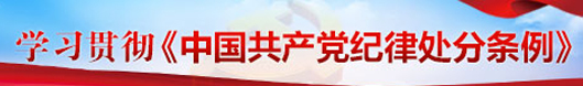 学习贯彻中国共产党纪律处分条例
